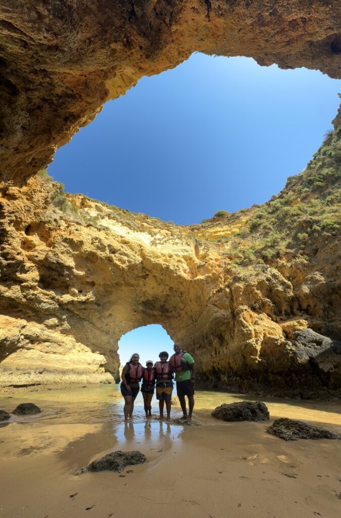 alvor boat kayak trip